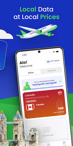 aloSIM - eSIM Travel Sim Card screenshot 4