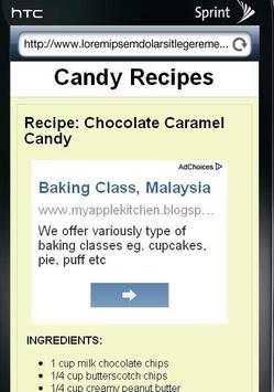 Candy Recipes screenshot 4