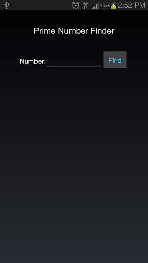 Prime Number Finder screenshot 1