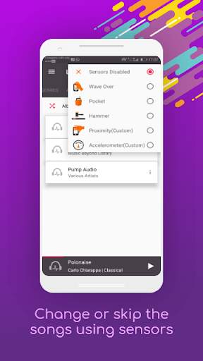 Sensor Music Player screenshot 3