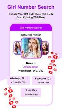 USA Girl Mobile Number Search - Make Girlfriend screenshot 5