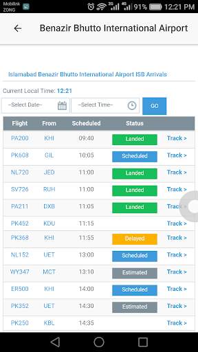 World Airports Schedule screenshot 3