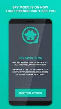 Agent Spy - No blue ticks - No last seen screenshot 2