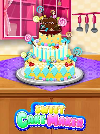 Cake Maker Cooking Games screenshot 1