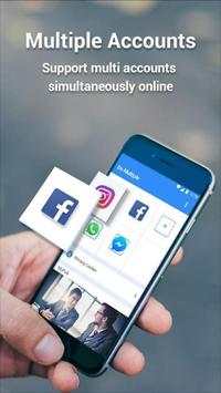 Dual Space – app Multiple social accounts screenshot 3