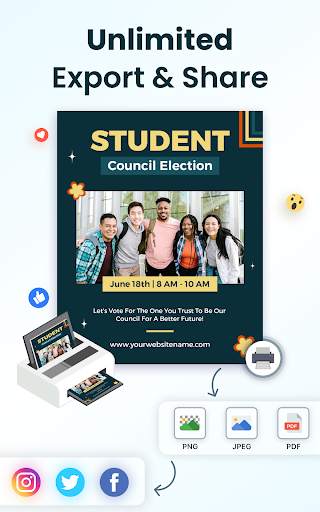 Poster Maker, Flyer Maker screenshot 16