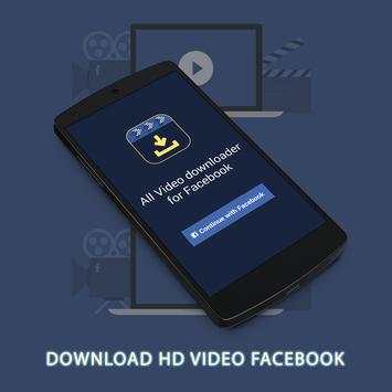 All Video downloader for Facebook - HD Video Saver screenshot 1