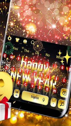 New Year 2019 Keyboard screenshot 3