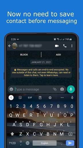 WhatsOpen - open WhatsApp chat screenshot 5