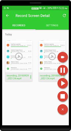 Usage Viewer for Android Screen Recorder Analyzer screenshot 4