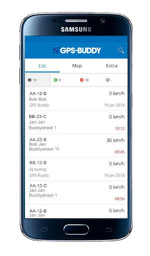 GPS-Buddy Planner App screenshot 2