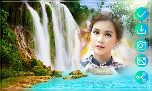 Waterfall Photo Frames Beauty Image Editor screenshot 6