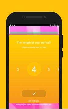 Ovulasi Pelacak Periode Saya Menstruasi & Kalender screenshot 1