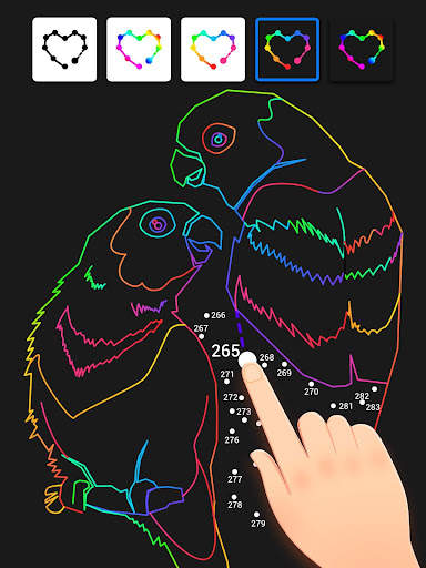 Dot to Dot to Coloring 13 تصوير الشاشة