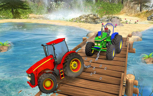 Pull Tractor Games: Tractor Driving Simulator 2019 screenshot 5