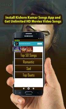 Kishore Kumar Hit Songs Download screenshot 1
