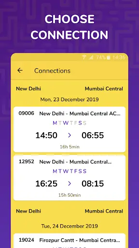 Kolkata Sub & local train time screenshot 4