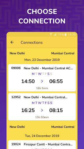 Kolkata Sub & local train time screenshot 4