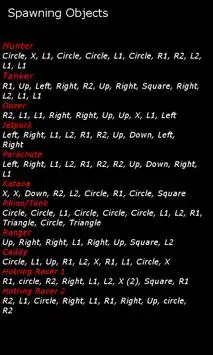 Cheats Gta San Andreas screenshot 1