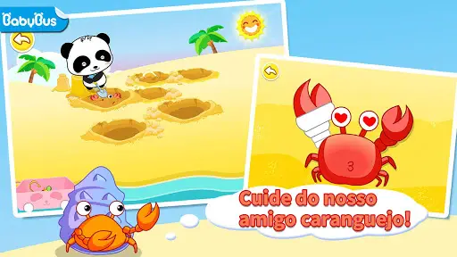A Praia dos Tesouros - Jogo screenshot 1