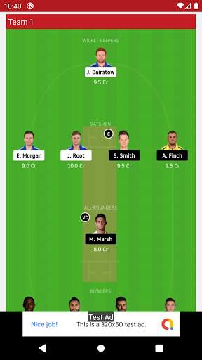Fantasy Playing11 : Dream Team, Prediction & Tips screenshot 6