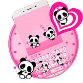 cute panda keyboard love 10001010
