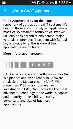 CAST Appmarq screenshot 5