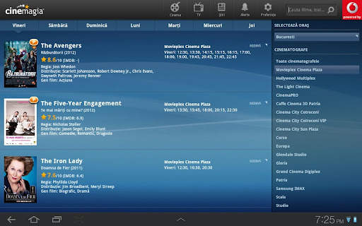 Cinemagia Tab - program TV screenshot 3