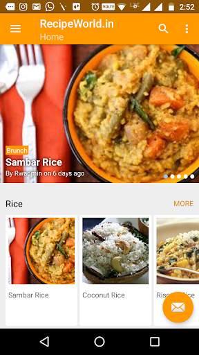 Free Indian Recipes App screenshot 1