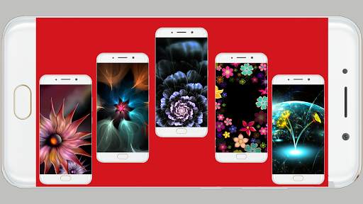 Abstract Flower Wallpaper скриншот 2