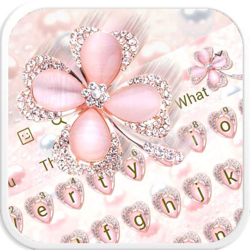 Clover Glitter Keyboard 10001009