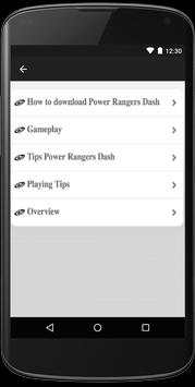 Guide for Power Rangers Dash screenshot 3