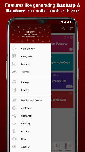 Listy - Notes, Lists, Check Lists, URL List & More screenshot 4