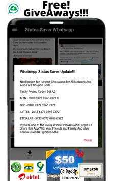 Status Saver Free Airtime screenshot 2