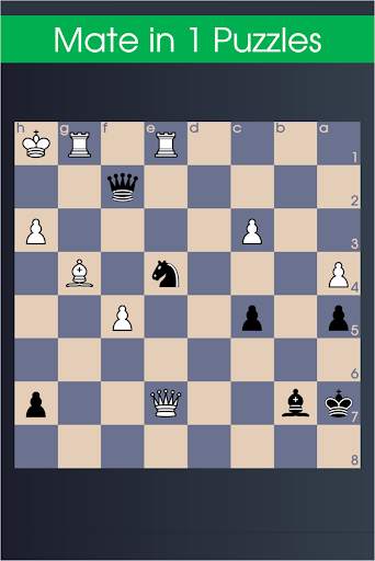 Checkmate puzzles - King Hunt  screenshot 1