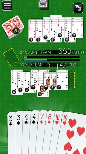 Canasta Multiplayer Card Game screenshot 1