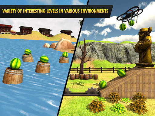 Watermelon shooting game 3D screenshot 12