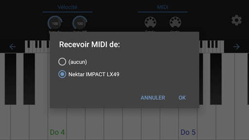 Clavier MIDI screenshot 2