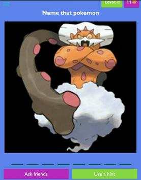 Legendary Pokemon Games Quiz screenshot 6