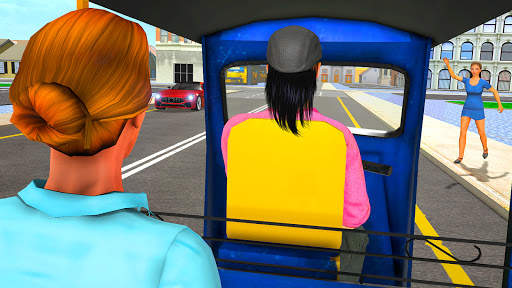 Tuk Tuk Rickshaw Simulator: Modern Tuk Tuk Games screenshot 2