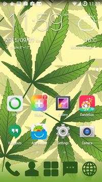 Weed Ganja GO Launcher Theme screenshot 3