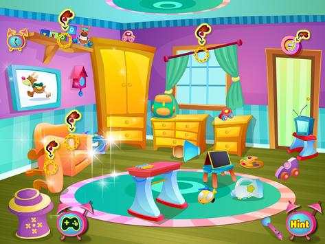 Nursery cleaning girls games screenshot 3
