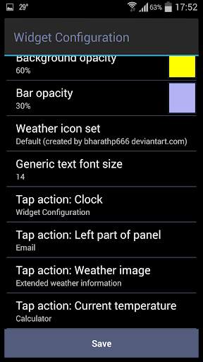 Weather ACE Clock Widget Pack screenshot 7