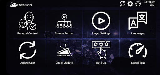 IPTV Femto Player Pro screenshot 2