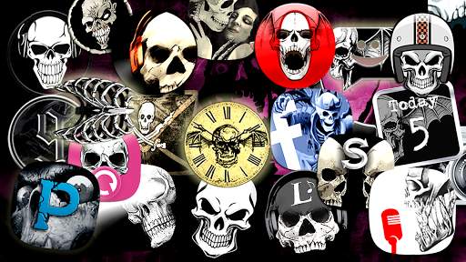 Skull theme screenshot 2