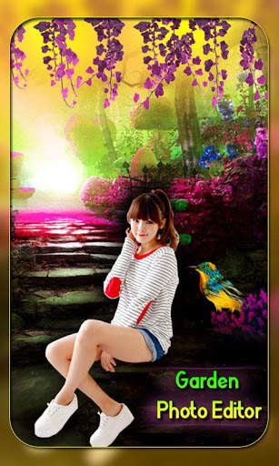 Garden Photo Editor – Flower Photo frame screenshot 1
