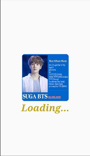 Suga BTS Best Album Music screenshot 3