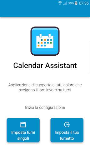 Calendario turni di lavoro screenshot 1