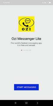 Ozi Messenger Lite screenshot 1