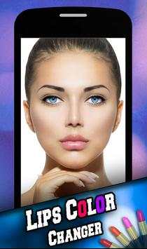 Lips Color Changer 4 تصوير الشاشة